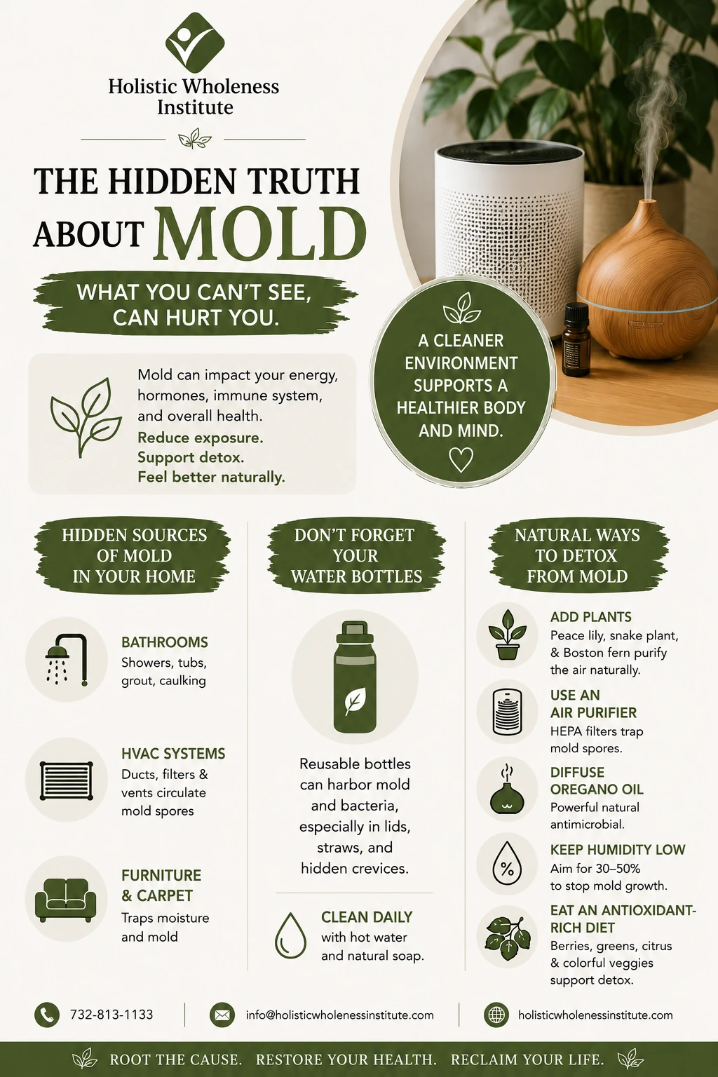 The hidden truth about mold... what you can't see, can hurt you.